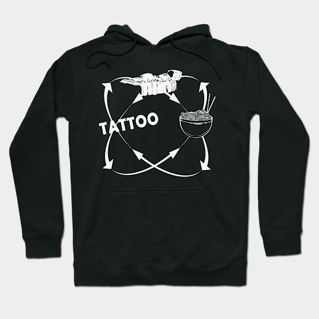 Tattoo artist tattoos tattooing tattooed gift Hoodie by Tom´s TeeStore